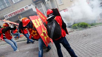 Police fire tear gas to block May Day protesters in Istanbul