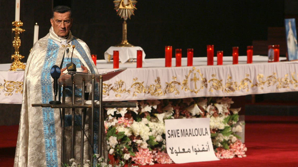 Maronite Patriarch Bechara Rai during a sermon. (File Photo: Reuters)