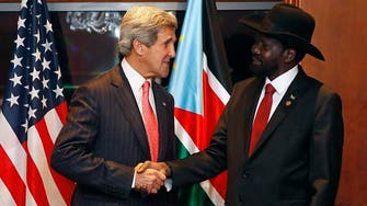 South Sudan president agrees to meet rebel leader, Kerry says
