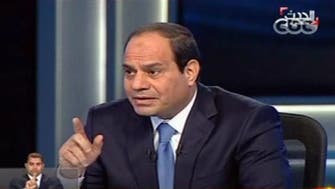 Sisi says the Muslim Brotherhood will not exist in his presidency