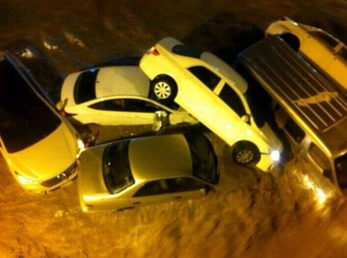 مطر مكة 10