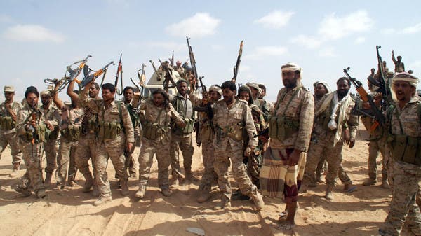 عناصر من الجيش اليمني في شبوة