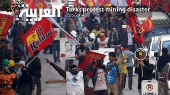 Turks protest mining disaster