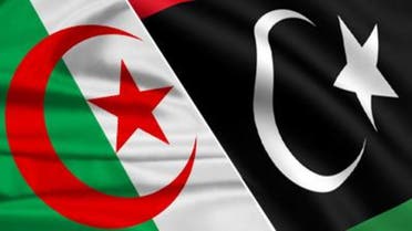 علم ليبيا والجزائر