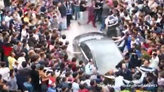 Turkey PM Erdogan’s car attacked