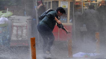 Turks protest in Istanbul