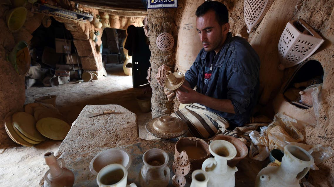 500-year-old pottery workshop in Guellala