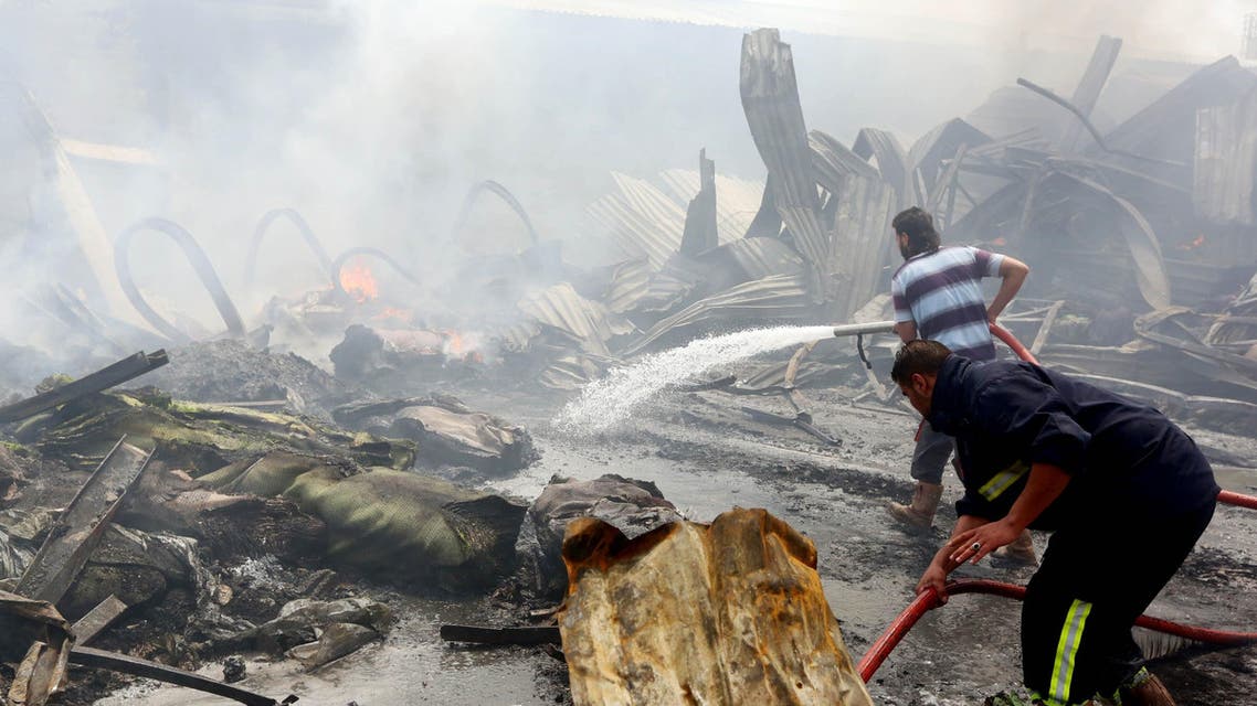 Libya explosion AFP