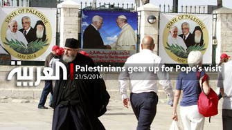 Palestinians gear up for Pope’s visit 