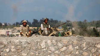 Egyptian army kills 17 militants in Sinai