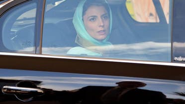  Iranian actress and member of the Feature films Jury Leila Hatami arrives at the Grand Hyatt Cannes Hotel Martinez on the eve of the 67th edition of the Cannes Film Festival in Cannes, southern France, on May 13, 2014. (AFP)