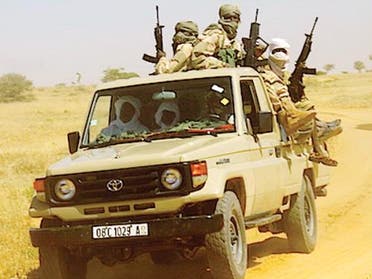 Chadian forces in a Toyota pick-up truck. The final stage of the confl ict was known as the Toyota War.