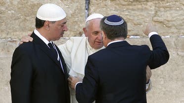Pope Francis in third day of Holy Land visit