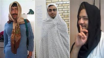 Why are Iranian men wearing the hijab? 