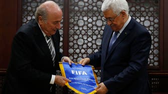 Palestinians seek FIFA sanctions against Israel