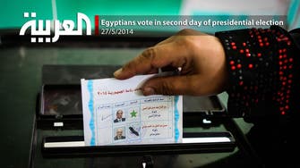 Egyptians vote in second day of presidential election