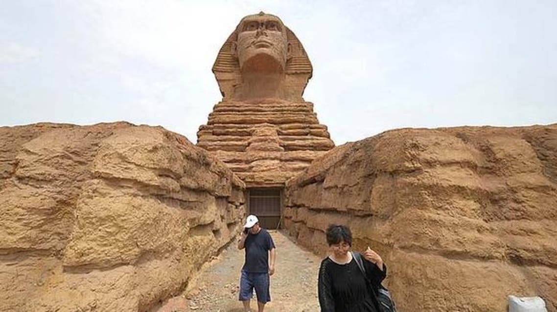 China S Fake Sphinx To Be Demolished After Egypt Complains Al Arabiya English