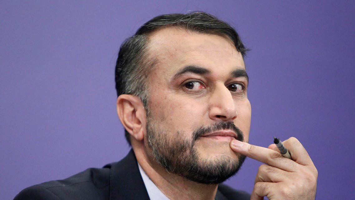 Iran's Deputy Minister for Arab and Foreign Affairs Hossein Amir Abdollahian attends a news conference in Moscow. (File photo: Reuters)