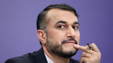Iran's Deputy Minister for Arab and Foreign Affairs Hossein Amir Abdollahian attends a news conference in Moscow. (File photo: Reuters)  