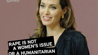 Jolie in crackdown on sexual violence in conflict