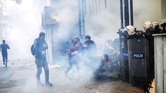 Turkish police fire teargas against Istanbul protesters