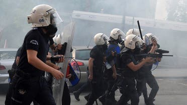 turkey riot police reuters