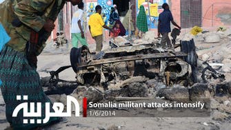 Somalia militant attacks intensify