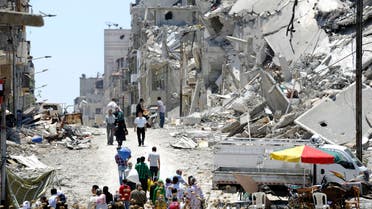 جانب من الدمار اليومي في حمص
