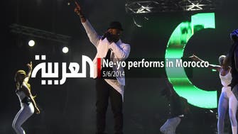 Ne-yo performs in Morocco