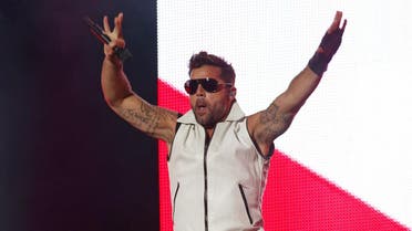 Ricky Martin performs in Morocco
