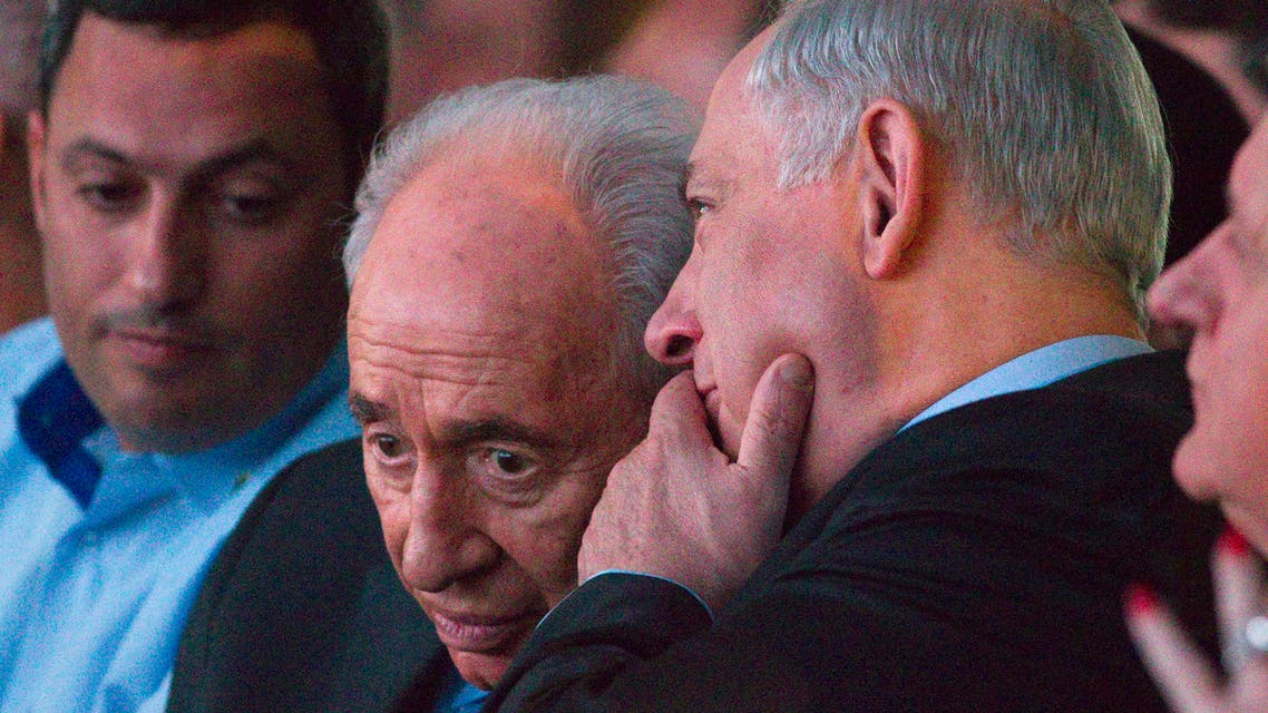 Peres Netanyahu REuters