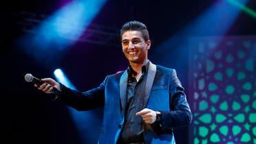 Palestinian Arab "Idol", singer Mohammed Assaf performs during the 13th Mawazine Rhythms of the World music festival in Rabat May 30, 2014. 