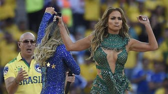 Jennifer Lopez dances on World Cup stage in Lebanese-designed playsuit