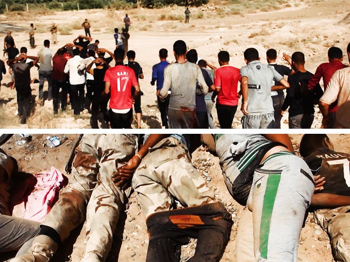 داعش يعدم العشرات بالرصاص في صلاح الدين