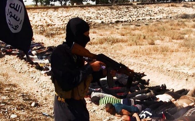 داعش يعدم العشرات بالرصاص في صلاح الدين في العراق