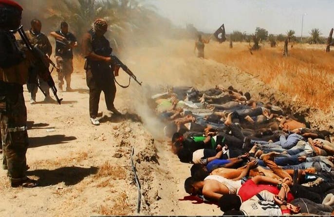 داعش يعدم العشرات بالرصاص في صلاح الدين في العراق