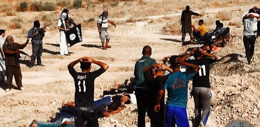 داعش يعدم العشرات بالرصاص في صلاح الدين في العراق