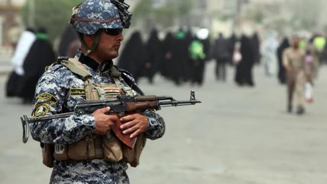 أحد عناصر الشرطة العراقية