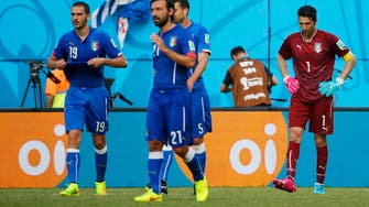 Italy out of World Cup after loss to Uruguay 
