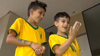 Brazil’s Neymar sends video message to Syrian refugee children