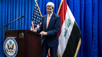 Kerry in Kurdistan to urge leaders to be part of national government 