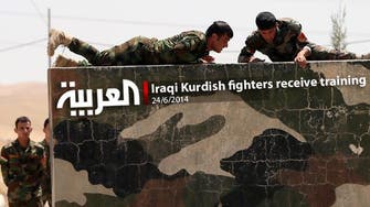 Iraqi Kurdish fighters receive training  