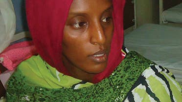 A file picture taken on May 28, 2014 shows Meriam Yahia Ibrahim Ishag, a 27-year-old Christian Sudanese woman sentenced to hang for apostasy. (AFP)