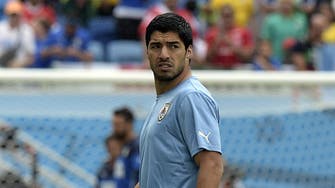 Adidas drops Suarez for rest of World Cup over FIFA ban