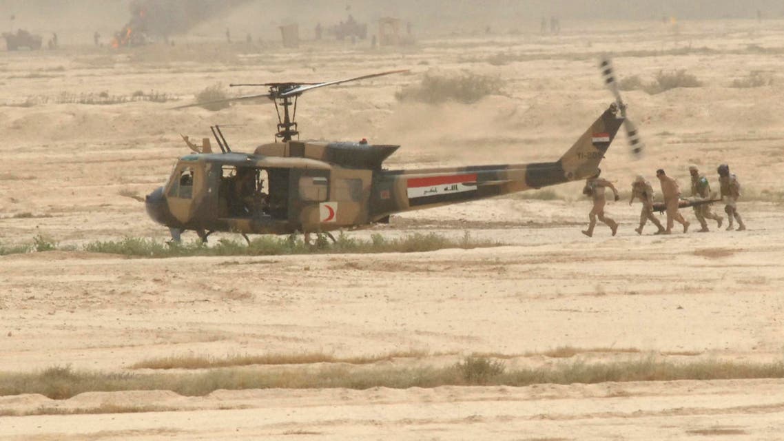 Iraq helicopter reuters