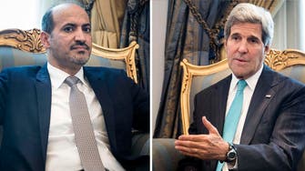 Kerry suggests Syria rebels could fight in Iraq