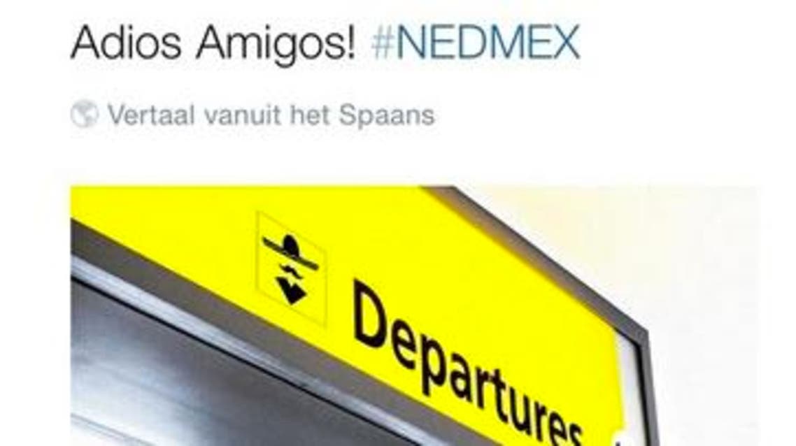 تغريدة KLM