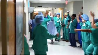 Breast cancer patient dances 'Gangnam Style' into surgery