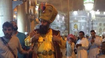 Is he the Caliph? No, he is just a man wearing ‘ancient’ attire