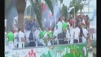 Algeria’s team receives a hero’s welcome when returning home 